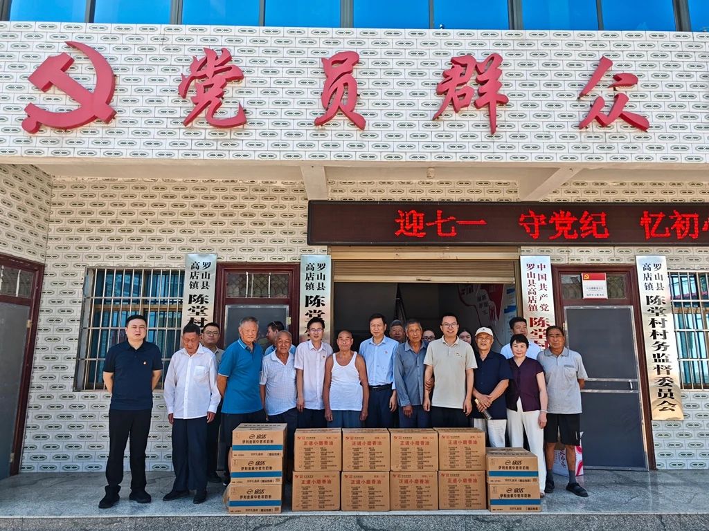 紅心向黨踐初心 服務(wù)鄉(xiāng)村顯擔(dān)當(dāng)——信陽(yáng)華信建投集團(tuán)與陳堂村聯(lián)合開展